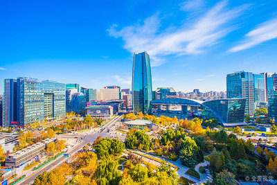 北京城市风光 高清全景视觉下的科技交响曲